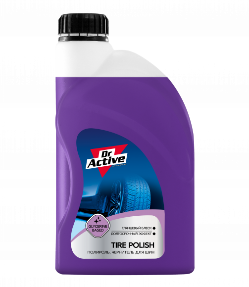 Sintec  Dr.Active Полироль чернитель шин "Tire Polish" 1л