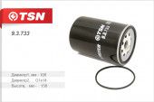 9.3.733 Фильтр TSN топливный КАМАЗ 6520 6522 4308 5460 (1*12 шт.) 9.3.733 Фильтр TSN топливный КАМАЗ 6520 6522 4308 5460 (1*12 шт.)