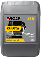 Масло мотор. ROLF KRAFTON S9 M SAE 10W40 (ACEA E4/Е7) пластик 20л Масло мотор. ROLF KRAFTON S9 M SAE 10W40 (ACEA E4/Е7) пластик 20л
