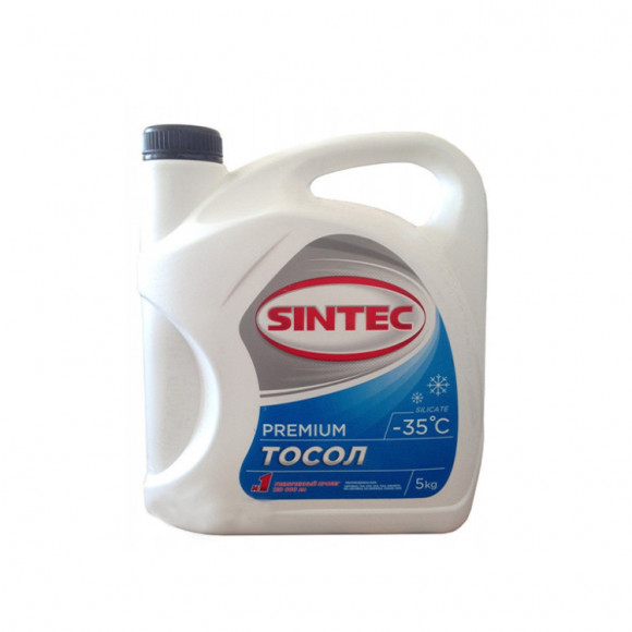 Тосол A-35 Sintec Premium -35 (5 кг) 1*4шт