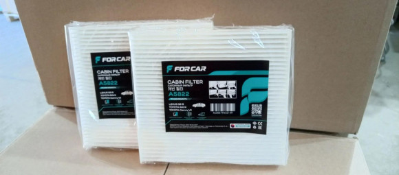 For Car A5822 Фильтр салонный   Lexus,Toyota,Subaru AG582cf (21шт)