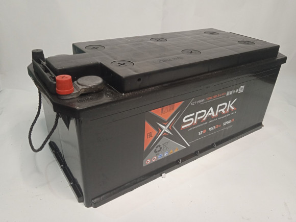 АКБ 6СТ-190 SPARK конус евро