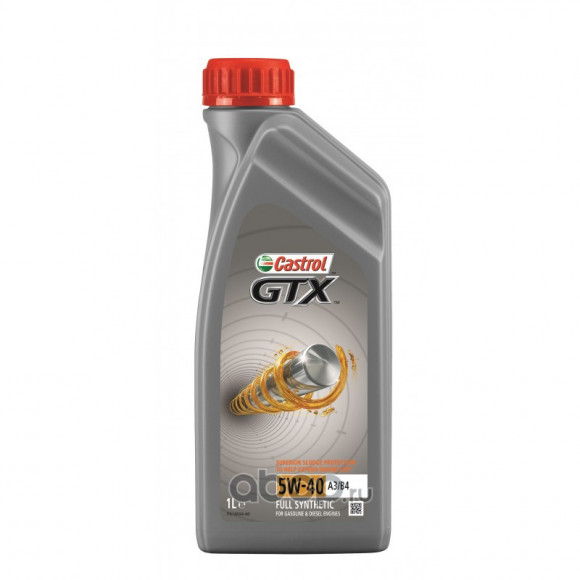 Масло мотор. Castrol GTX 5W40 А3/В4 1л (1*12шт)