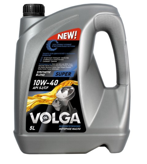 Масло мотор. 10W40 Волга-Ойл Super 5л (1*3шт) Масло мотор. 10W40 Волга-Ойл Super 5л (1*3шт)