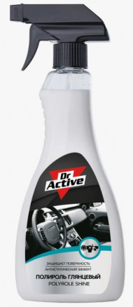 Sintec Полироль для кожи, резины и пластика "Polyrole Shine" 550 мл триггер (1*12шт) Sintec Полироль для кожи, резины и пластика "Polyrole Shine" 550 мл триггер (1*12шт)