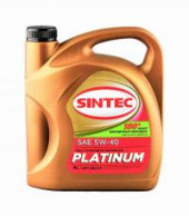 Масло мотор. SINTEC PLATINUM SAE 5W40  API SN/CF (4л) 1*4шт Масло мотор. SINTEC PLATINUM SAE 5W40  API SN/CF (4л) 1*4шт