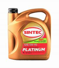 Масло мотор. SINTEC PLATINUM SAE 5W40  API SN/CF (4л) 1*4шт