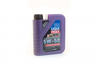 Масло мотор.  5W50 Liqui Moly Synthoil High Tech API SN/CF ACEA A3/B4 пластик (1 л.) 1*6 шт. (9066)