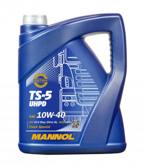 Масло мотор. 10W40 MANNOL TS-5 UHPD API CI-4/CH-4/SL ACEA E7A A3/B4JASO DHD-1 (5л.)