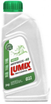 Антифриз LUMIX (GREEN) G11 1кг (1*12шт) Антифриз LUMIX (GREEN) G11 1кг (1*12шт)