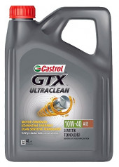 Масло мотор. Castrol 10W40 Magnatec GTX Ultraclean (4л) 1*4 шт. (ТУРЦИЯ)