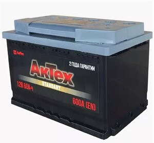 AKTEX АКБ 6СТ- 60 EXTRA PREMIUM п.п.