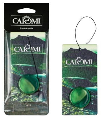Ароматизатор мембрана 5 CAROMI (капсульный) Tropical vanilla Ароматизатор мембрана 5 CAROMI (капсульный) Tropical vanilla