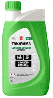 Антифриз TAKAYAMA Long Life Coolant Green -50 1л (1*12шт) Антифриз TAKAYAMA Long Life Coolant Green -50 1л (1*12шт)