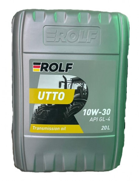 Масло гидро-трансмис.  ROLF UTTO SAE 10W30 (п/синт.) (ПЛАСТИК) 20л