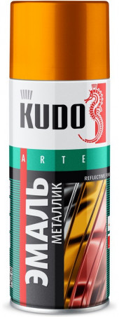 KUDO Эмаль универсальная Золотая KU-1028 (1*12шт) KUDO Эмаль универсальная Золотая KU-1028 (1*12шт)