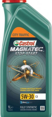 Масло мотор.  5W40 Castrol Magnatec SN/CF C3 пластик (1 л.) 1*12 шт.