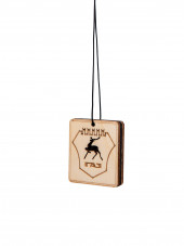 Автоподвеска ГЗ с ароматизатором прямоуг.