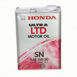 Масло мотор. 5W30 HONDA ULTRA LTD  API SP, ILSAC GF-6 металл (4л.) 1*4 шт