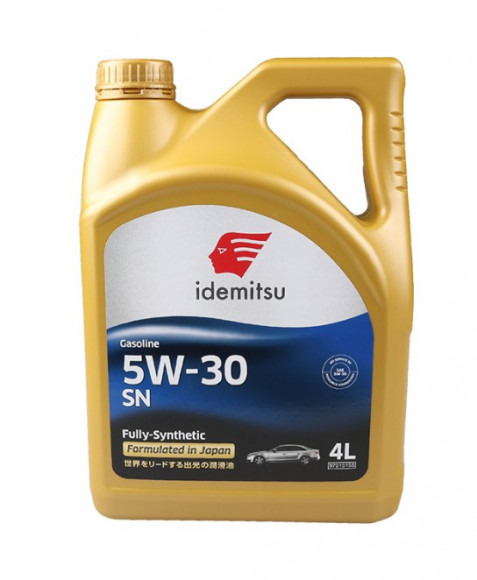 Масло мотор.  5W30 IDEMITSU SN пластик (4 л.) 1*6 шт. (Тайланд)