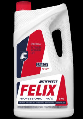 Антифриз FELIX CARBOX, G12+ в п/э кан. 3кг (4шт) Акция Антифриз FELIX CARBOX, G12+ в п/э кан. 3кг (4шт) Акция