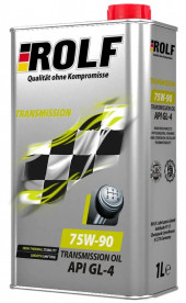 Масло трансм. ROLF Transmission SAE 75W90 API GL-4 1л (1*12шт)