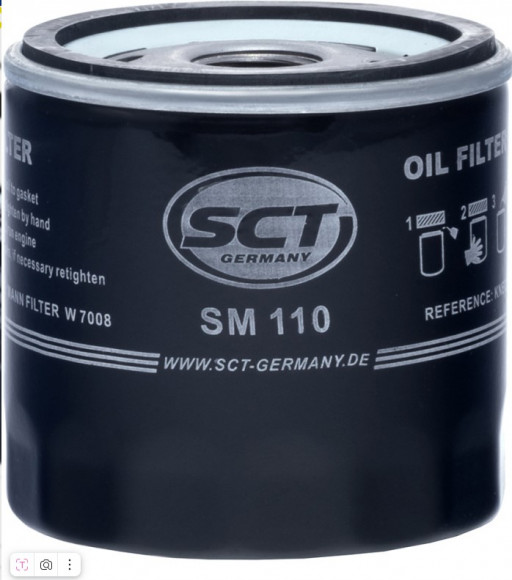 Фильтр масляный SCT SM 110- FORD FOCUS I/II 1.4/1.6 99-12/FUSION 1.25/1.4 02-12/FIESTA IV/V 97-08 Фильтр масляный SCT SM 110- FORD FOCUS I/II 1.4/1.6 99-12/FUSION 1.25/1.4 02-12/FIESTA IV/V 97-08