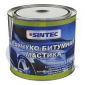 Мастика каучуко-битумная Sintec  2 кг 1*6шт Мастика каучуко-битумная Sintec  2 кг 1*6шт