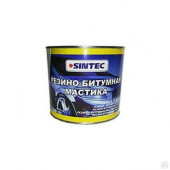 Мастика резино-битумная Sintec  2 кг 1*6шт Мастика резино-битумная Sintec  2 кг 1*6шт