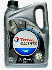 Масло мотор. 10W40 TOTAL QUARTZ 7000 SN/CF A3/B4 пластик (4 л.) 1*3 шт.