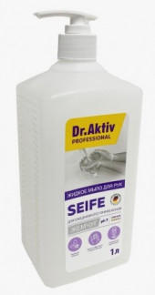 Dr.Aktiv Жидкое мыло Seife нейтральный 1л (1*12шт) Dr.Aktiv Жидкое мыло Seife нейтральный 1л (1*12шт)