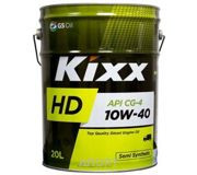 Масло мотор. 10W40 Kixx HD (20 л.) металл Масло мотор. 10W40 Kixx HD (20 л.) металл