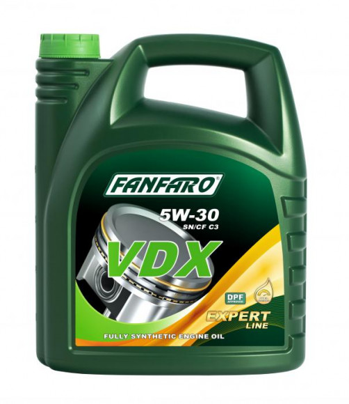 Масло мотор.  синтет. Fanfaro VDX SAE 5W-30 (5л.) 1*4шт.