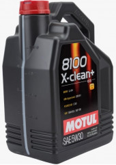 Масло мотор. MOTUL  5W30 8100 X-CLEAN+ (5л) 1*4 шт.