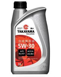 Масло моторное TAKAYAMA SAE 5W30 ILSAC GF-5 API SN ПЛАСТИК 4л (1*4шт) Масло моторное TAKAYAMA SAE 5W30 ILSAC GF-5 API SN ПЛАСТИК 4л (1*4шт)