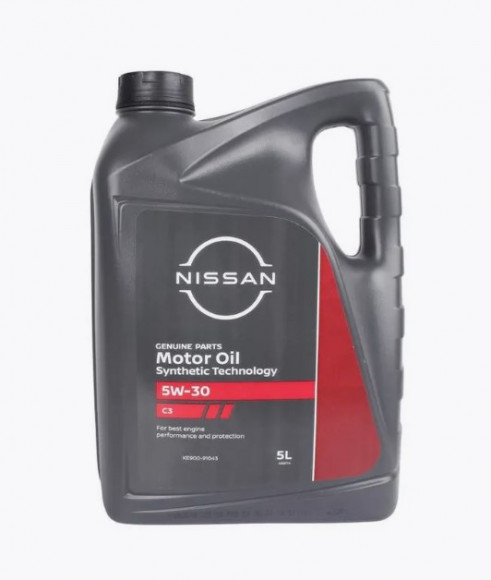 Масло мотор. 5W30 Nissan C3 SN/СF (5л) 1*3шт. Масло мотор. 5W30 Nissan C3 SN/СF (5л) 1*3шт.