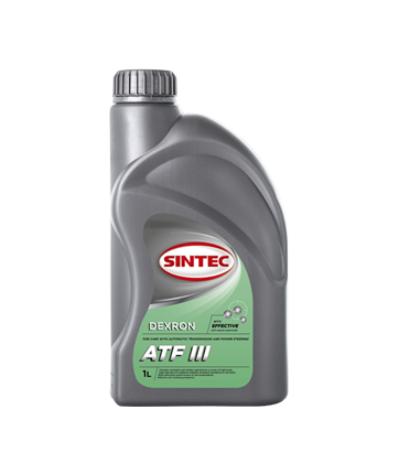 Масло трансм. SINTEC  ATF ІІI 1л (1*12шт)
