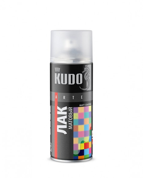 KUDO Лак акриловый универсальный матовый KU-9004 (1*12шт)