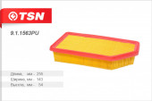 911563PU Фильтр TSN  воздушный (полиуретановое уплотнение) HYUNDAI Solaris 1.4 1.6 11- 911563PU Фильтр TSN  воздушный (полиуретановое уплотнение) HYUNDAI Solaris 1.4 1.6 11-