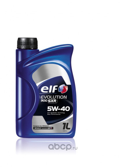 Масло мотор.  5W40 ELF Evolution 900 SXR API SN/CF ACEA A3/B4 пластик (1 л.) 1*18 шт.