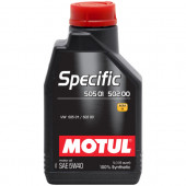 Масло мотор. MOTUL  SPECIFIC VW 502/505/505.01 5W40  1л (1*12шт)