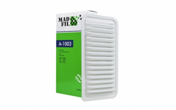 MADFIL Воздушный фильтр 17801-22020, Avensis I (T22), Avensis II (T25),Verso, Corolla IX (E12/E13 шт