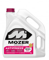 Антифриз MOZER G12+PREMIUM красный    5кг (2шт) Антифриз MOZER G12+PREMIUM красный    5кг (2шт)