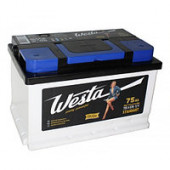 Аккумулятор 6СТ- 75 WESTA Black (п.п.700А) 277*175*190