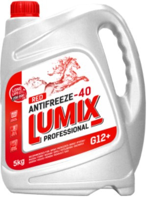 Антифриз LUMIX (RED) G12 5кг (1*3шт)