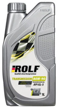 Масло трансм. ROLF Transmission SAE 80W90 API GL-5 ПЛАСТИК (1л) 1*12шт