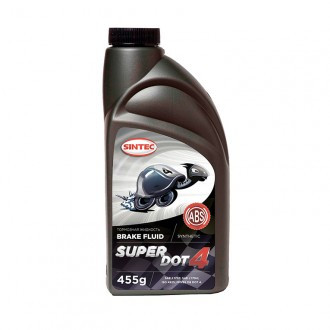 Жидкость тормоз. ДОТ-4 Sintec SUPER 0,455гр (1*25шт)