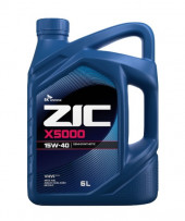 Масло мотор. 15W40 ZIC X5000 CI-4/SL E3/E5/E7 (6 л.) 1*3 шт.