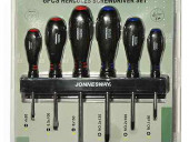 D03PR06S Набор отверток стержневых HERCULES, 6 предметов D03PR06S Набор отверток стержневых HERCULES, 6 предметов