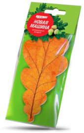 Ароматизатор воздуха Листик "Новая машина" Ароматизатор воздуха Листик "Новая машина"